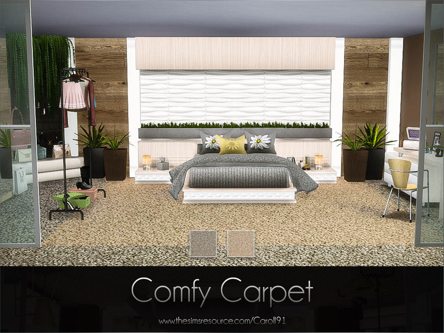The Sims Resource Comfy Carpet