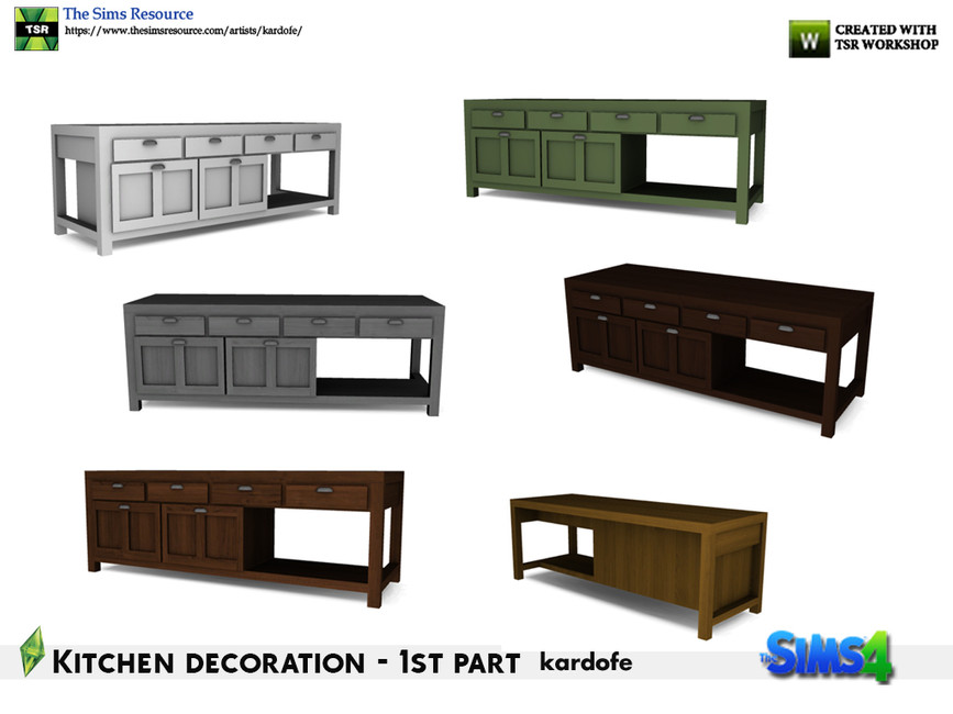 The Sims Resource kardofe_Kitchen decoration_Kitchen island
