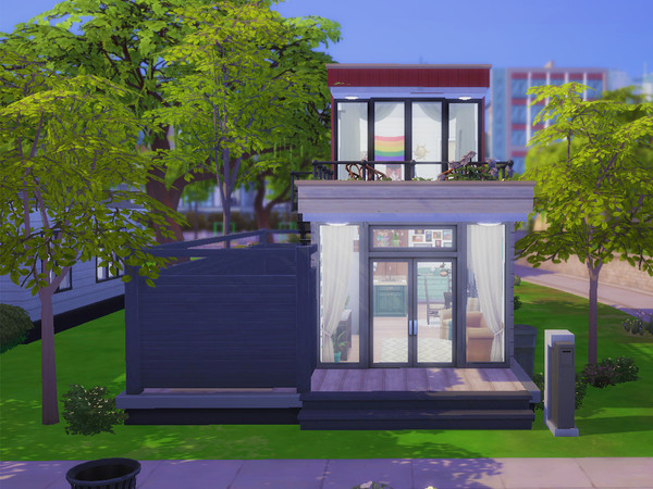 Sims 4 — Cute Home /No CC by laud3rdale — here's my second building, leave a comment if you like it!