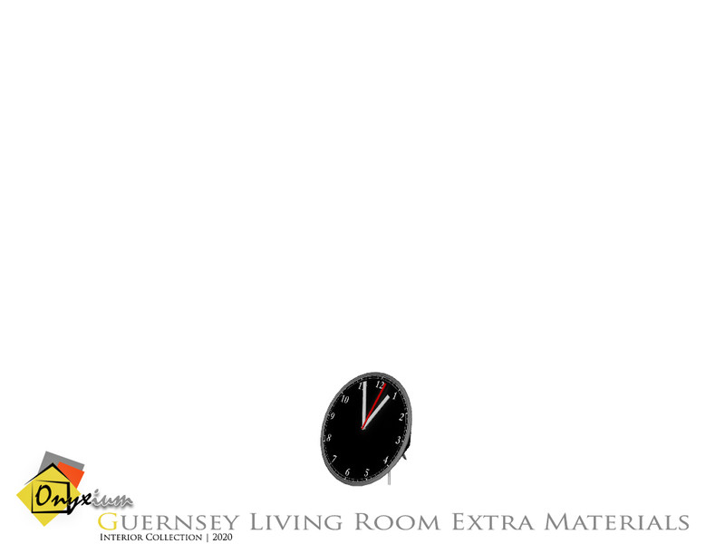 Onyxium's Guernsey Desk Clock