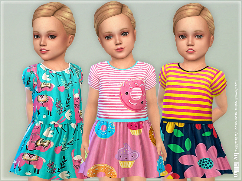 The Sims Resource Toddler Dresses Collection P127 Needs Toddler Stuff