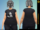 Sims 4 — Mandalorian Shirt by bemybelarus2 — Mandalorian shirt!