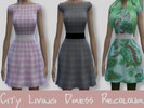 Sims 4 — City Living dress recolour by CaptainTamira — City living dress recolour Mesh in game 21 colours City Living