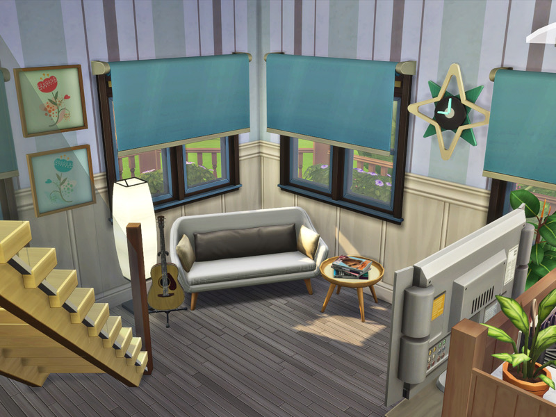 The Sims Resource Small Diagonal House NO CC