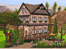 Sims 4 — Small Diagonal House - NO CC by Simalien_ — Hello sweet aliens! As you already can tell by the title, this house