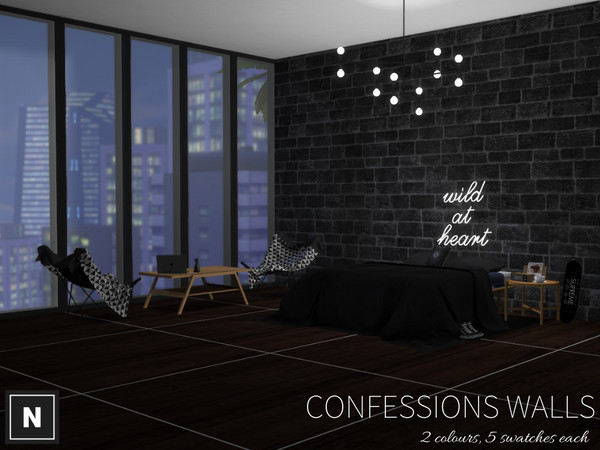 The Sims Resource - netsims - confessions - walls