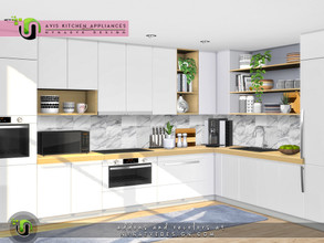 Sims 4 — Avis Kitchen Appliances by NynaeveDesign — Whether your sim is looking for a high-end range, a budget
