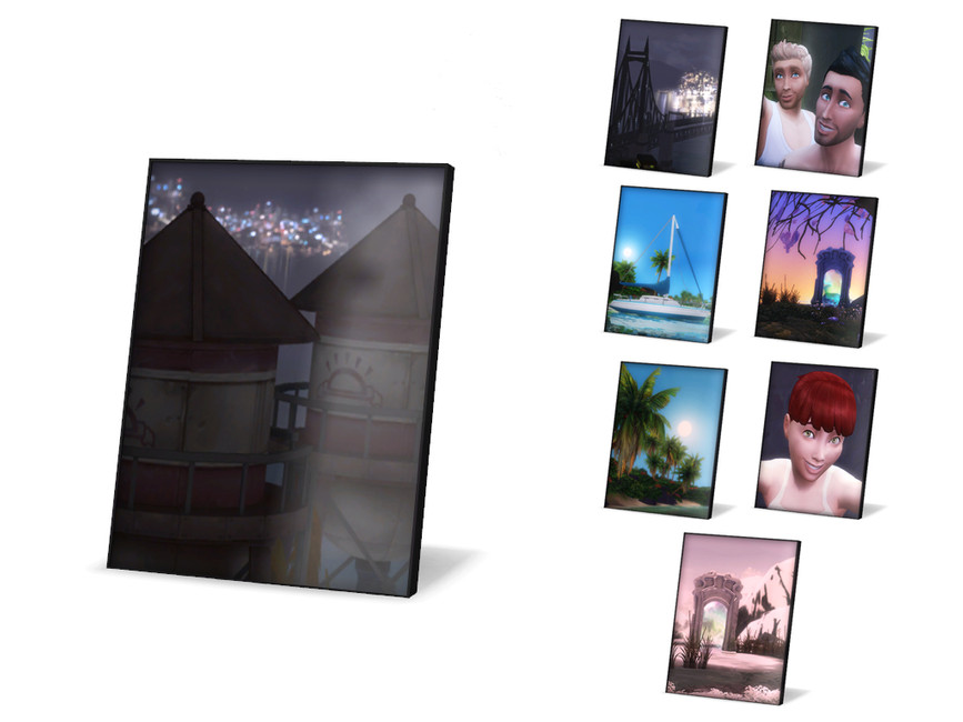 The Sims Resource Alexander Picture Frame