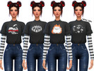 Sims 4 — Wickedkittie | Kassi Layered Tee Shirts | Mesh Needed by Wicked_Kittie — - Kassi Layered Tee Shirts - - 12 Cool
