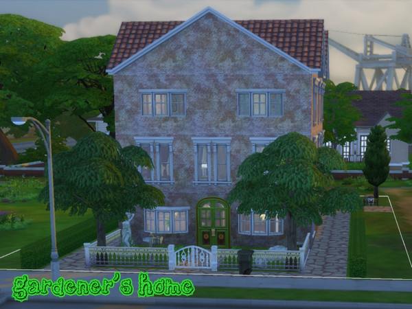 Sims 4 — Gardener's home by Alex_Harris — This home is perfect for all gardener's and nature lovers! It's 4 bedrooms can