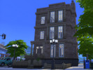 Sims 4 — The Brownstone-Elementary by Emyclarinet — This home is inspired by The Brownstone from the Show Elementary TV.