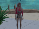 Sims 4 — Moon sweatshirt by Simona_creations — This is my first creation from the series moon! This sweatshirt is pink