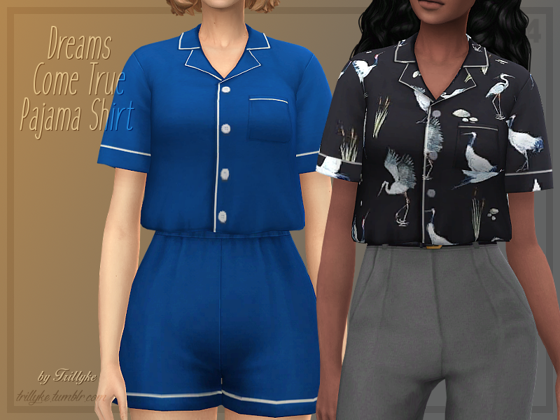 sims 4 female pajamas, Maxis World paper-lioness: Day Four of Birthday ...