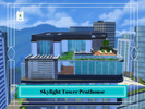 Sims 4 — Skylight Tower Penthouse by auvastern — Luxury modern penthouse with skylight. Location Built : 1 Torendi Tower