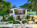Sims 4 — La Saline Trois beach house by diaaa1112 — La Saline Trois is a warm, tropical home for a medium family, built