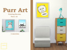 Sims 4 — Purr Art by hodiernus — Painting Recolor Price: 25