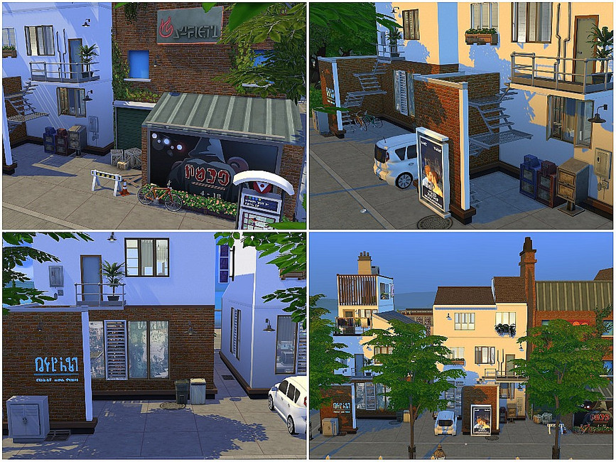 The Sims Resource Downtown Street
