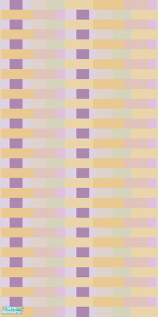 Sims 2 — Venice Wall Set - Red by s00z — 