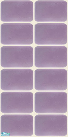 Sims 2 — NK Glass Tile Walls - Lavendar by MoMama — A lavendar glass tile wall.