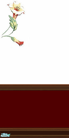 Sims 2 — Birds and Flowers - Individual Item by Lorah — Green, blue, red, yellow.