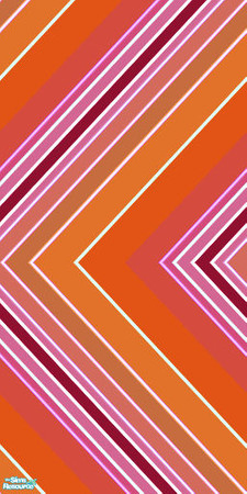 Sims 2 — Arrow Wall Set - Red by s00z — 