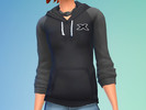 Sims 4 — hoodie_colbybrock_v2 by autumneyez — This is a clothing item that features the XPLR logo and the YouTube