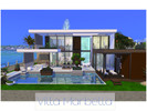 Sims 4 — Villa Marbella Lot - No CC by MOISESRIZO1 — Modern, tiny and fully furnished home with all the facilities to