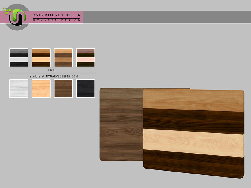 The Sims Resource Avis Cutting Board V1