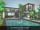Sims 4 — Container In The Jungle by Gwynnbleidd — You have to keep the social distance? You can do it here! Nobody's