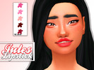 Sims 4 — Jules Lipstick by Plumbobplums — A very Maxis Match lipstick! It comes in 20 swatches, some dark some light.