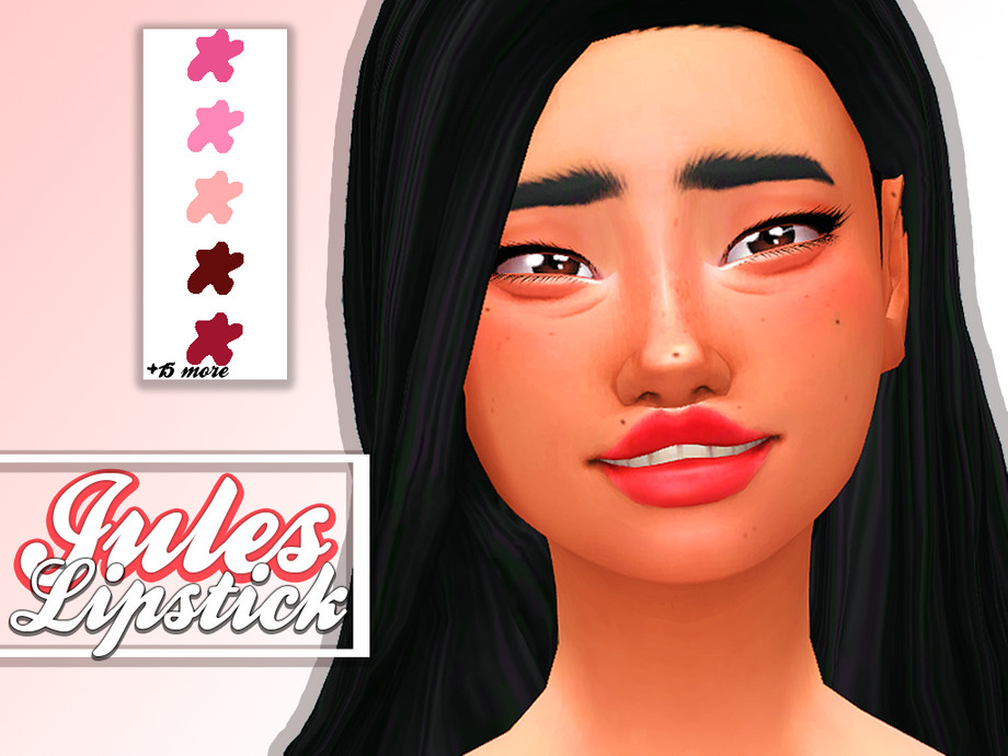 The Sims Resource - Jules Lipstick