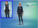 Sims 4 — Alan Walker Hoodie by ReiChan493 — A simple recolor with the Alan Walker logo, for all fans!