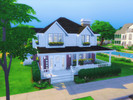 Sims 4 — Cozy Family Home No CC by one_directioner2 — This traditional cozy family home has 3 bedrooms and 2 and a half