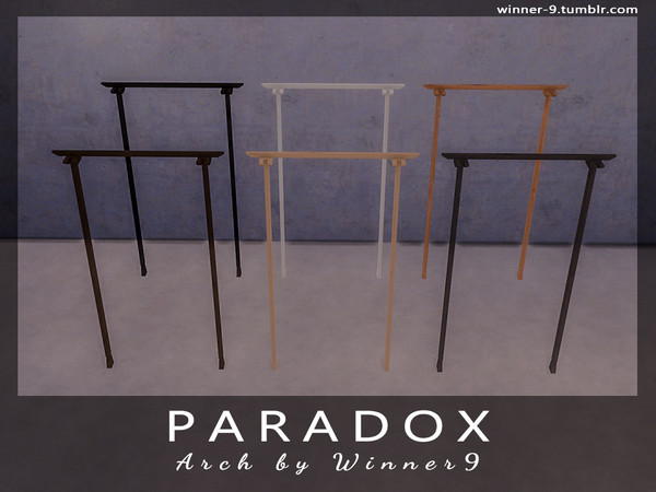 Sims 4 — Paradox Arch by Winner9 — Arch from my outdoor set Paradox, you can find it easy in your game by typing Winner9