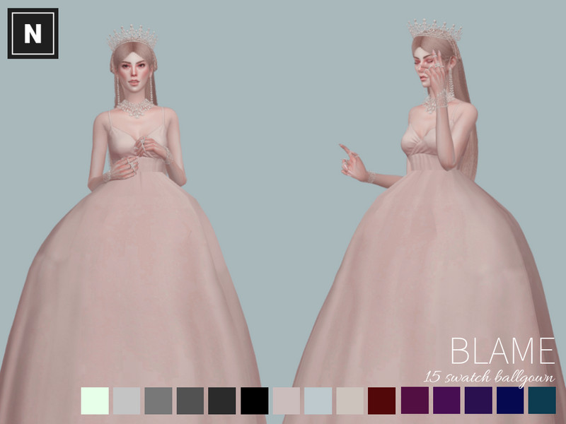 Sims 4 The Sims Resource | netsims - blame - dress by TSR Creator