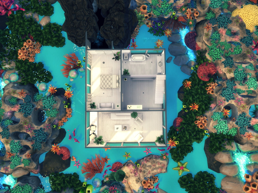 The Sims Resource Underwater Villa