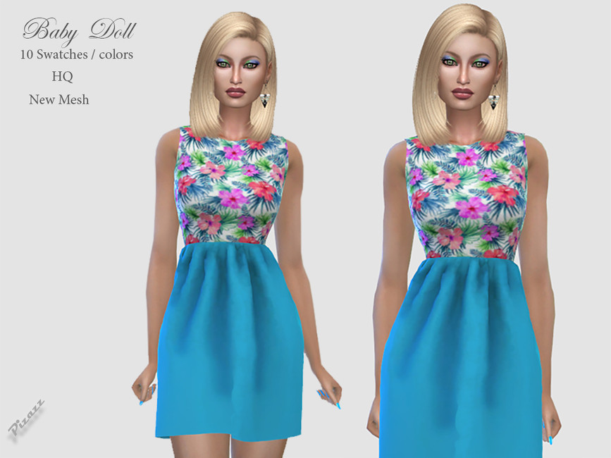The Sims Resource Baby Doll Dress