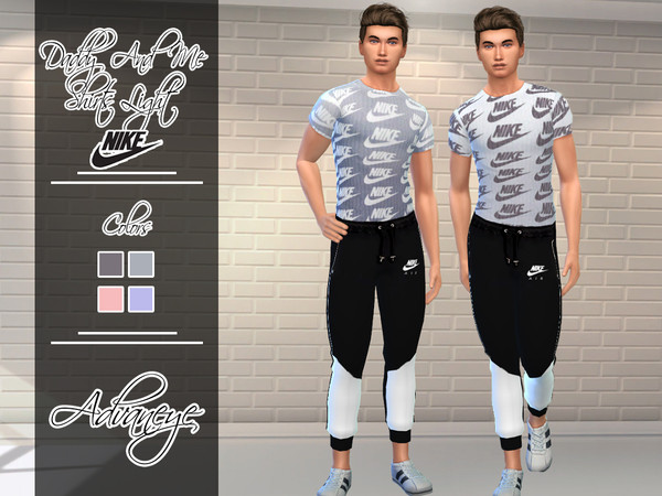 The Sims Resource - Nike Shirt - Light Version