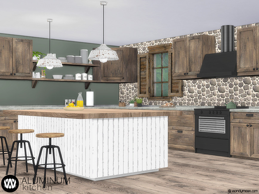 The Sims Resource Aluminum Kitchen