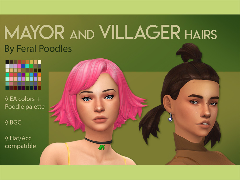 The Sims Resource - Mayor Hair