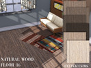 Sims 4 — Natural wood floor 16 by celinaccsims — *Base game *6 swatches *NEW *ENJOY