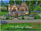 Sims 4 — 16 Sunny Lane by simbunnyRT — This is a 3-bedroom and 2.5-bathroom home fit for a family of 4. It features a