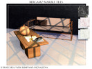 Sims 4 — Bergamo Wet Marble Tile Collection by Rosaleena — bergamo wet marble tile collection by me, rosaleena new