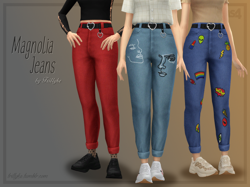The Sims Resource - Trillyke - Magnolia Jeans