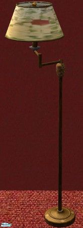 Sims 2 — Creamy Rose Floor Lamp by RhondaBlonda — 