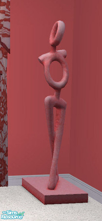 Sims 2 — Penelope Bedroom Set - Modern Sculpture by RockinRobin — Part of the Penelope Bedroom Set.