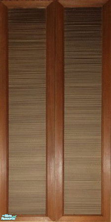 Sims 2 — Japanese Shoji wall panel by skinflin — true to style japanese wall panel.trsaa