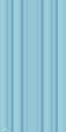 Sims 2 — Blue striped wall by sometimes — 