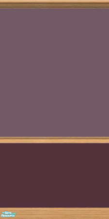 Sims 2 — NK PI Simple 2-Tone Paint - Purple by MoMama — A simple two-tone painted wall in Purple. Credits to Maxis for