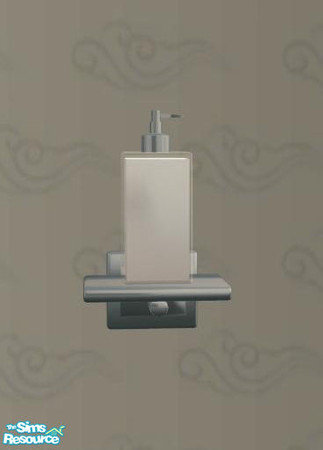 Sims 2 — PB Bathroom - Soapspender on Wall by ShinoKCR — 